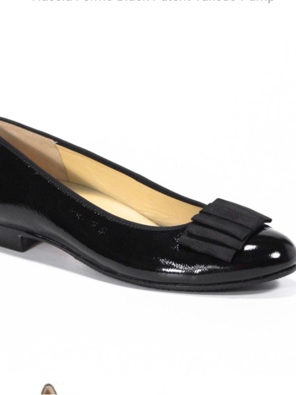 Hassinger Fermo Black Patent Tuxedo Pump Size 6.5 (4)